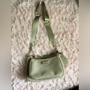 Tan crossbody bag